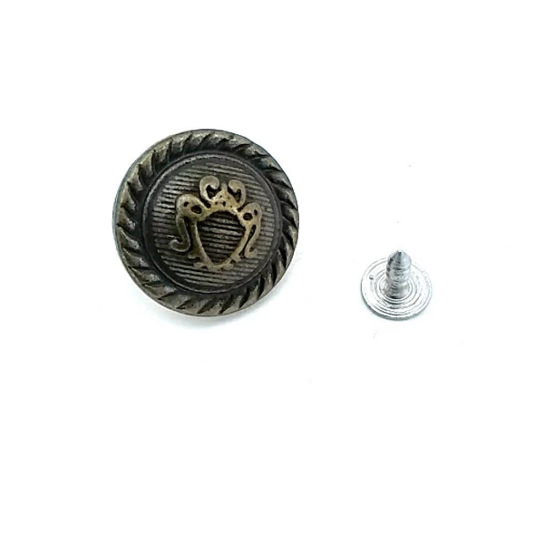 Böcek Logolu Kot Düğme 22 mm 35 Boy E 235 Böcek Logolu Kot Düğme 22 mm 35 Boy E 235