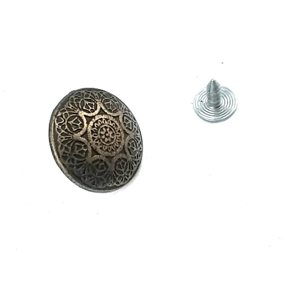 Jeans Button 20 mm - 32 L Patterned E 237