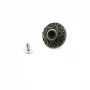 Rhinesone and Patterned Jeans Button 22 mm 36 L E 245