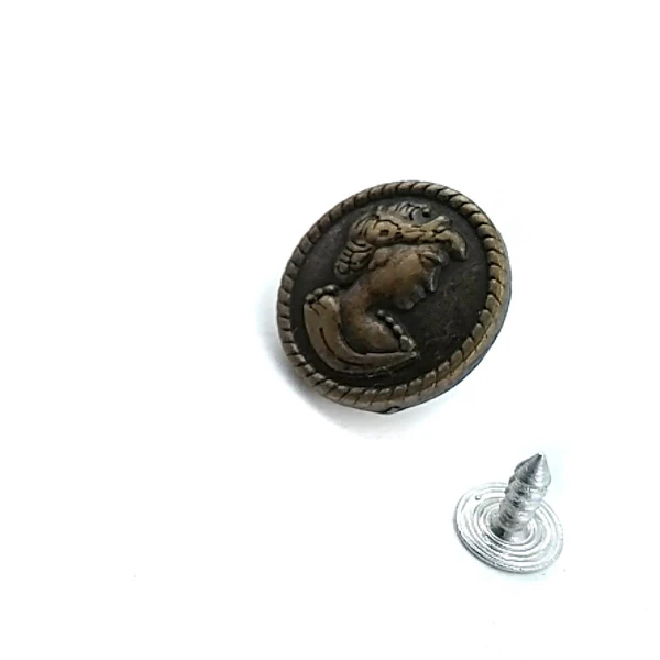 Jeans Button - Jeans Snap Button Women's Head Patterned 20 mm 32 L E 327
