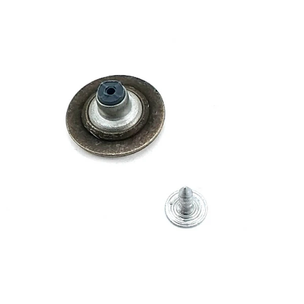 Kot Düğme Taşlı Güneş Desenli 23 mm 36 boy E 333