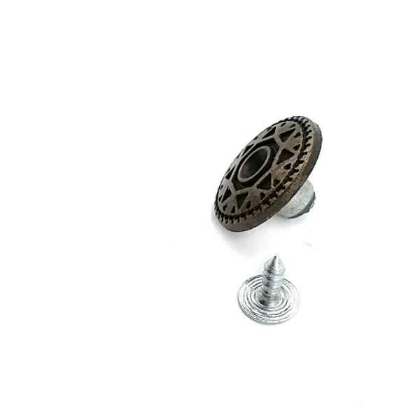 Jeans Button Sun Patterned Rhinestone Buttons 20 mm 32 L E 334