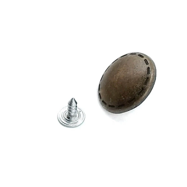 Dikiş İzli Çakma düğme 22 mm 37 Boy E 338