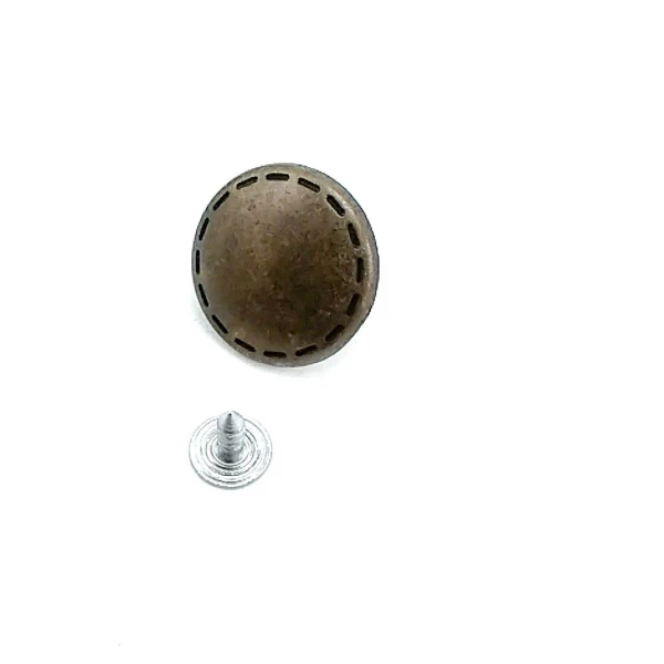 Dikiş İzli Çakma düğme 22 mm 37 Boy E 338