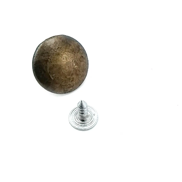 Bombeli Kot Düğmesi 17 mm 28 boy E 415