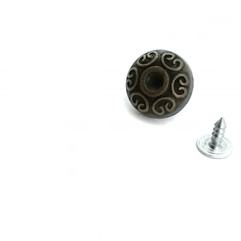 Desenli Çakma Düğme 18 mm 29 Boy E 762