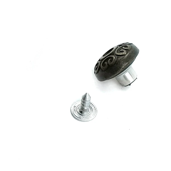 Patterned Snap Button 18 mm 29 L E 762