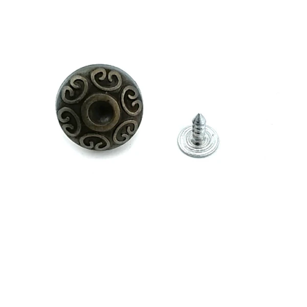 Patterned Snap Button 18 mm 29 L E 762