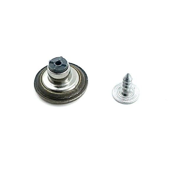 Desenli Kot Düğme 16 mm 26 Boy E 845