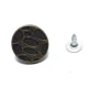 Patterned Jeans Button 17 mm 28 L E 848 Patterned Jeans Button 17 mm 28 L E 848