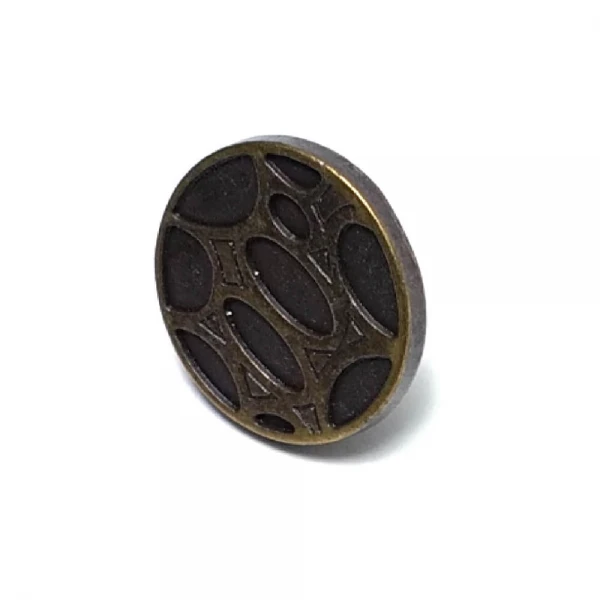 Patterned Jeans Button 17 mm 28 L E 848