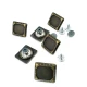 17.5 mm Jeans Button front and detail view