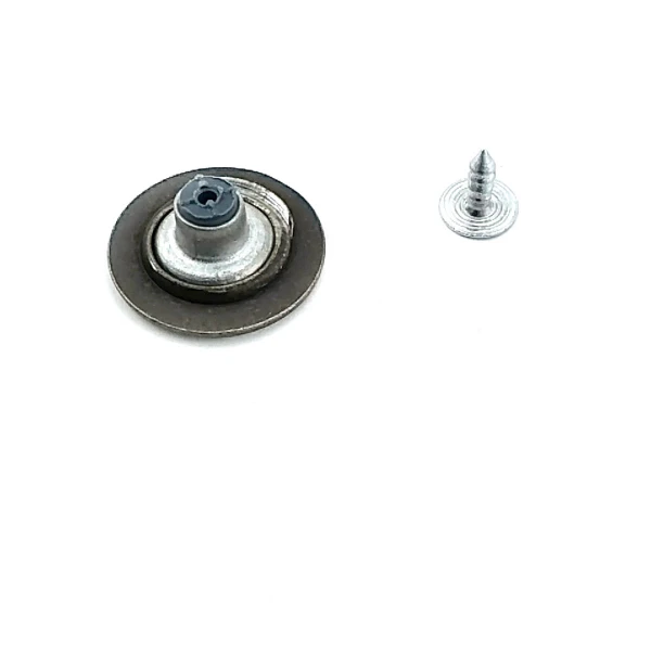 Dalgalı Desenli Çakma düğme 22 mm 37 Boy E 865