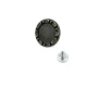 Enamel Edge Patterned Jeans Button 22 mm 37 L E 868 Enamel Edge Patterned Jeans Button 22 mm 37 L E 868