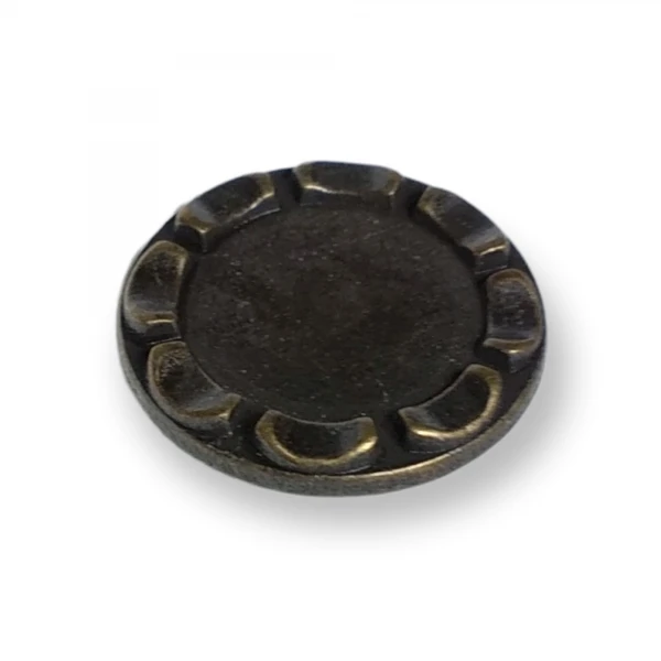 Patterned Enameled Jeans Button 17 mm 28 L E 869 Patterned Enameled Jeans Button 17 mm 28 L E 869