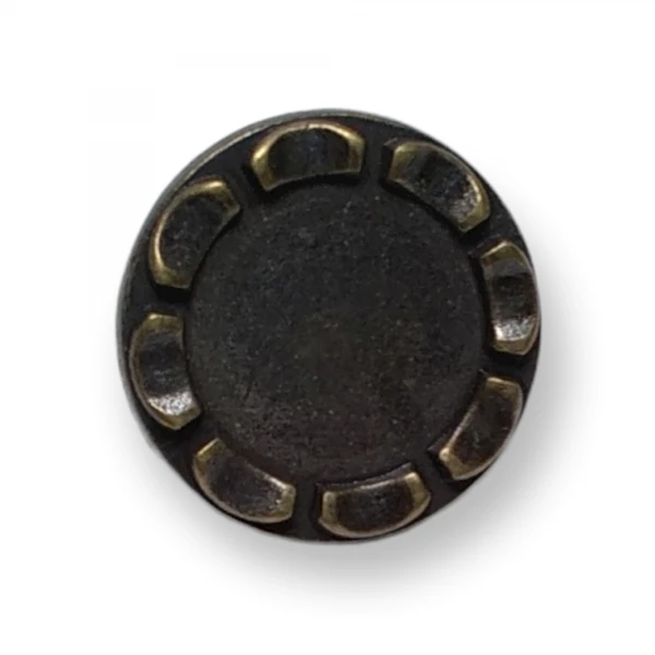 Patterned Enameled Jeans Button 17 mm 28 L E 869 Patterned Enameled Jeans Button 17 mm 28 L E 869