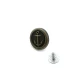 Çapa Desenli Çakma düğme 17 mm 28 Boy E 906 Çapa Desenli Çakma düğme 17 mm 28 Boy E 906