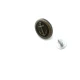 Çapa Desenli Çakma düğme  17 mm 28 Boy E 906