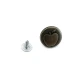 Jeans Button with Apple Logo 16 mm 26 L  E 931