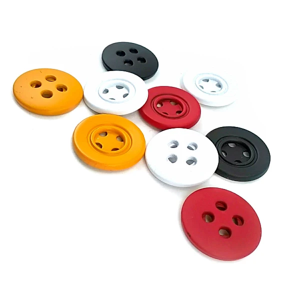 23 mm Sew-Through Button front and detail view