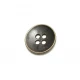 17 mm - 27 lignes Metal button post with four holes