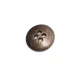 17 mm - 27 lignes Metal button post with four holes