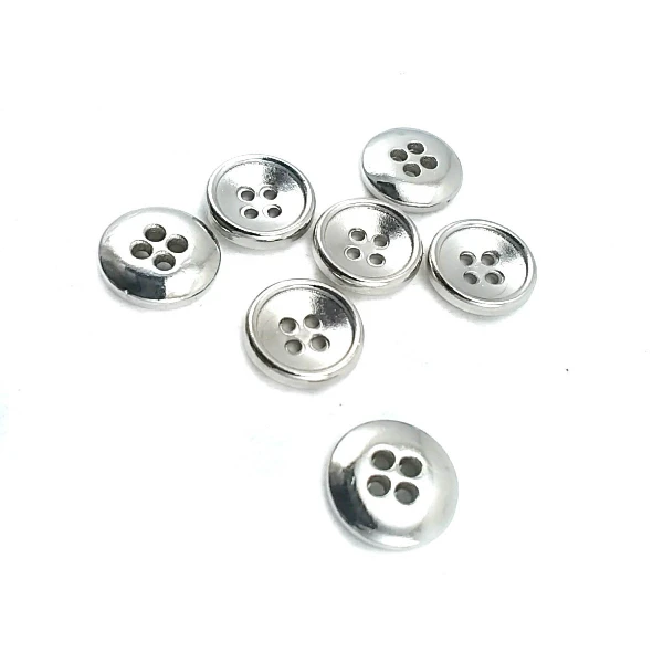 12 mm - 20 size Simple Four-Hole Metal Button