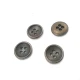 12 mm - 20 size Simple Four-Hole Metal Button