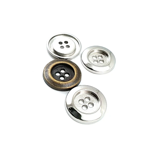 20 mm -  35 boy Klasik Sade Tasarımlı Dikme Düğme