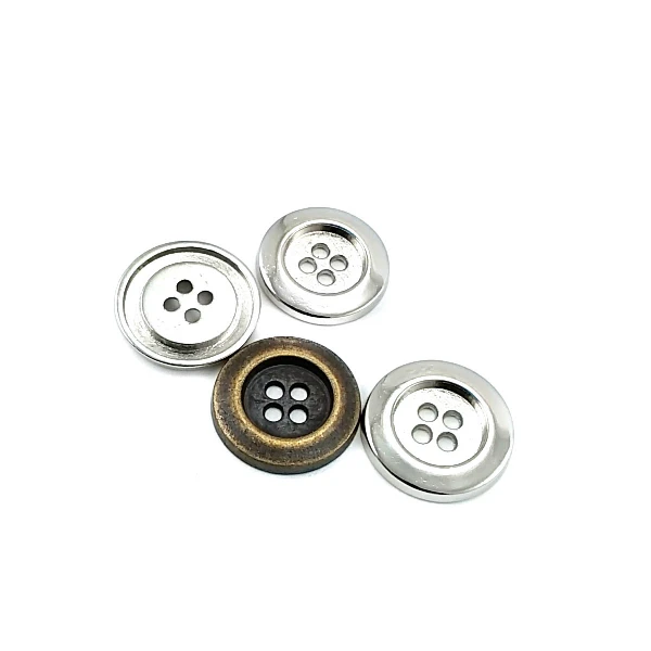 20 mm -  35 boy Klasik Sade Tasarımlı Dikme Düğme