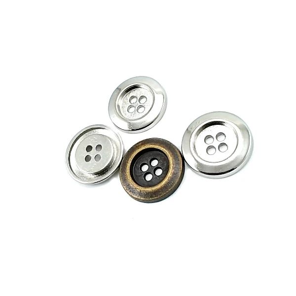 20 mm -  35 boy Klasik Sade Tasarımlı Dikme Düğme