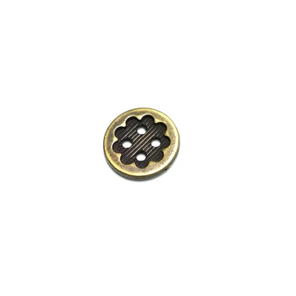 15 mm Sew-Through Button product image 15 mm Sew-Through Button front and detail view