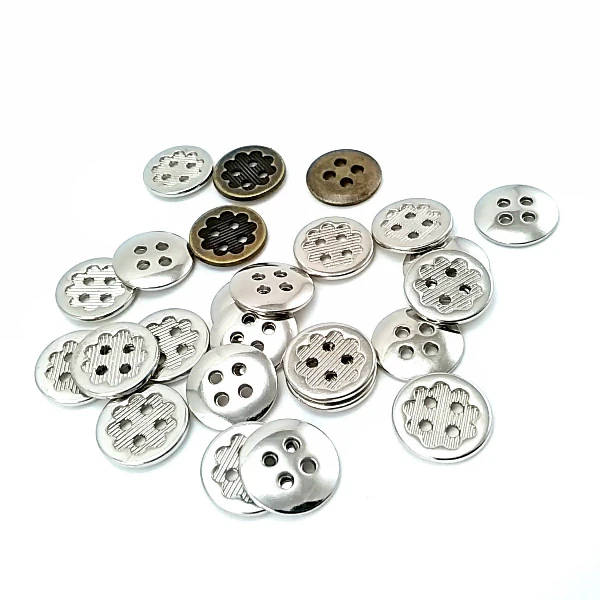 15 mm Sew-Through Button front and detail view