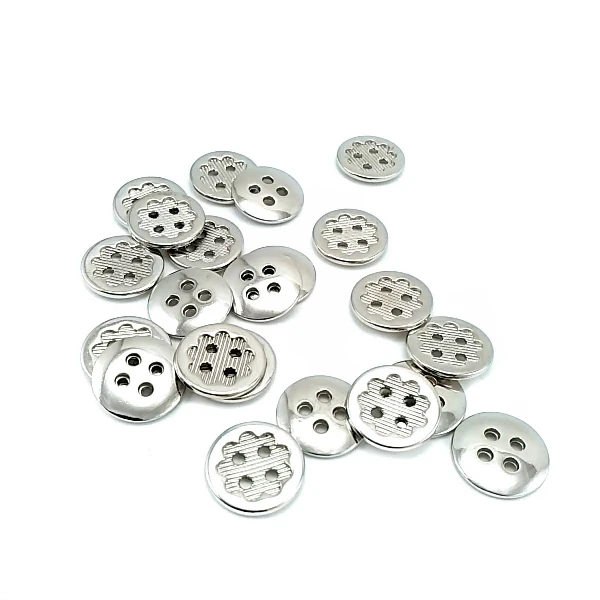 15 mm Sew-Through Button front and detail view