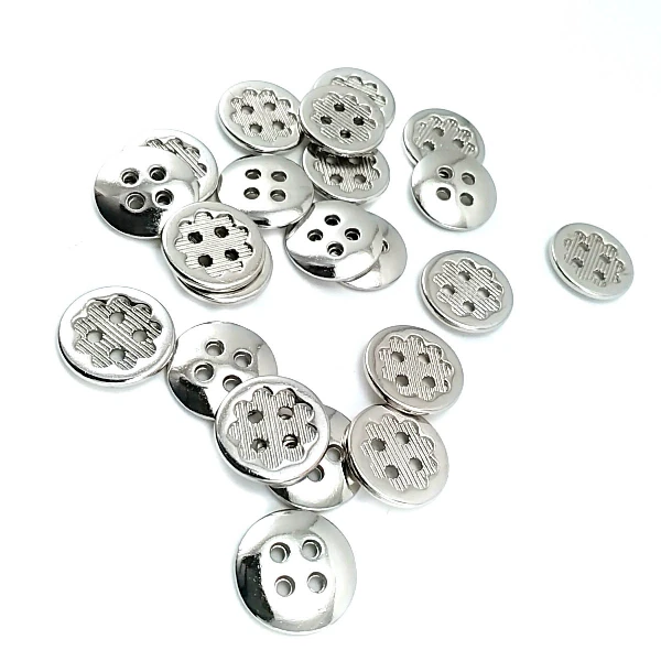 15 mm Sew-Through Button front and detail view