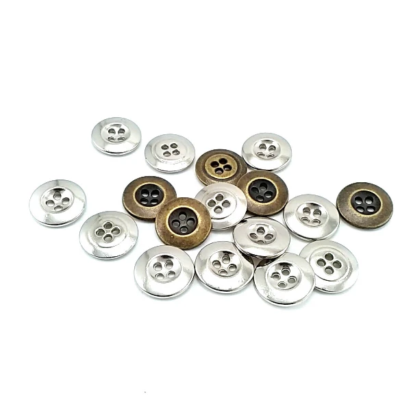 16 mm Sew-Through Button front and detail view