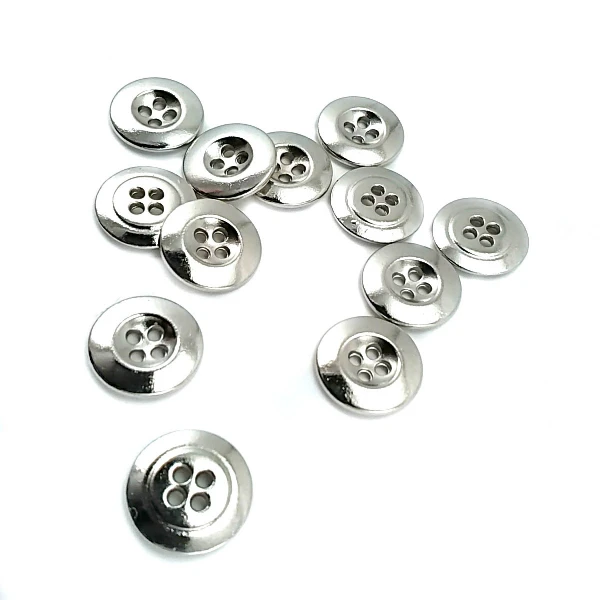 16 mm Sew-Through Button front and detail view