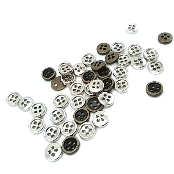 9 mm Dikme Düğme ön ve detay görünümü