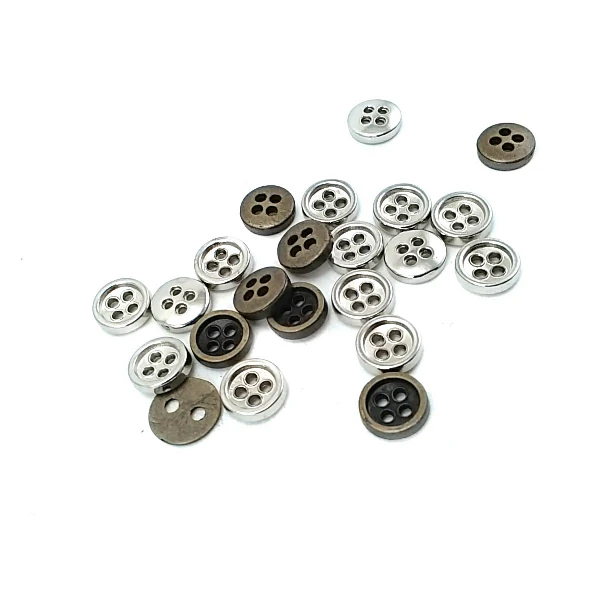 9 mm Dikme Düğme ön ve detay görünümü