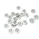 11 mm - 18 size Flower Design Lined Four-Hole Sewing Button