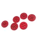 17 mm Sew-Through Button front and detail view