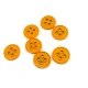 17 mm Sew-Through Button front and detail view