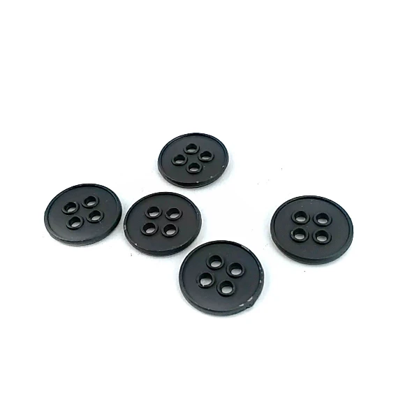 17 mm Sew-Through Button front and detail view