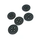 17 mm Sew-Through Button front and detail view