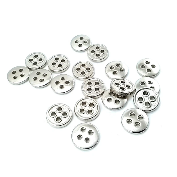 13 mm Çizgili Delikli Dört Delikli  Düğme