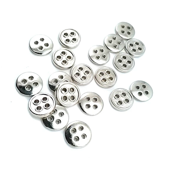 13 mm Çizgili Delikli Dört Delikli  Düğme