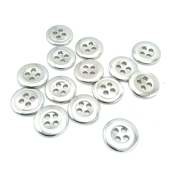 16 mm Sew-Through Button front and detail view