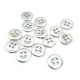 16 mm Sew-Through Button front and detail view