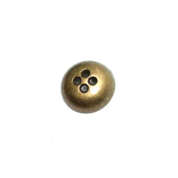 17 mm Sew-Through Button front and detail view