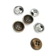 17 mm Sew-Through Button front and detail view